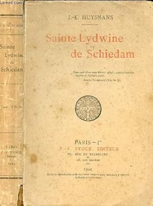 Bild des Verkufers fr SAINTE LYDWINE DE SCHIEDAM zum Verkauf von Le-Livre