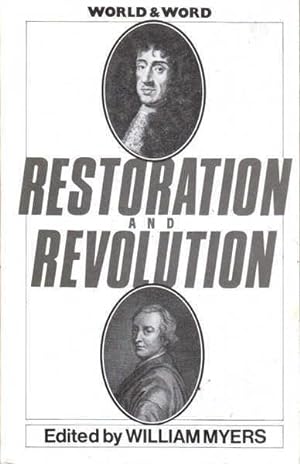 Imagen del vendedor de Restoration and Revolution: Political, Social, and Religious Writings 1660-1700 a la venta por Goulds Book Arcade, Sydney