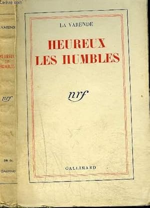 Image du vendeur pour HEUREUX LES HUMBLES mis en vente par Le-Livre