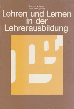 Immagine del venditore per Lehren und Lernen in der Lehrerausbildung. Materialien der 5. ATEE-Konferenz der Vereinigung fr Lehrerbildung in Europa. venduto da Buch von den Driesch