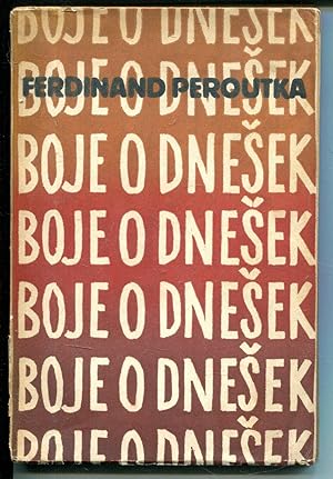 Seller image for Boje o dnesek [= Knihy pritomnosti; I] for sale by Antikvariat Valentinska