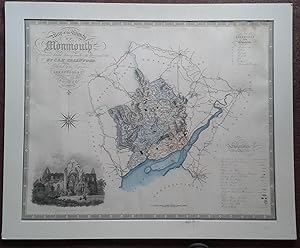 MAP OF THE COUNTY OF MONMOUTH FROM AN ACTUAL SURVEY MADE IN THE YEARS 1829 AND 1830.