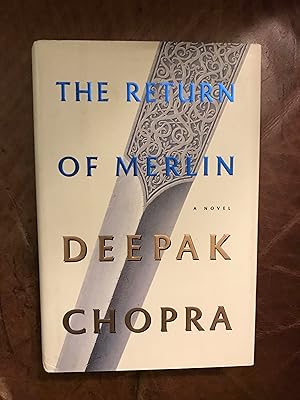 The Return of Merlin SIGNED BOOK PLATE BY DEEPAK CHOPRA