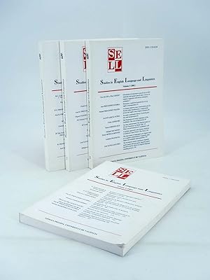 SELL STUDIES IN ENGLISH LANGUAGE AND LINGUISTICS 1 A 4 Lengua Inglesa (Vvaa) Barcelona, 1999