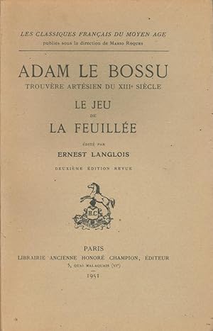 Image du vendeur pour Le Jeu de la Feuille mis en vente par Calepinus, la librairie latin-grec