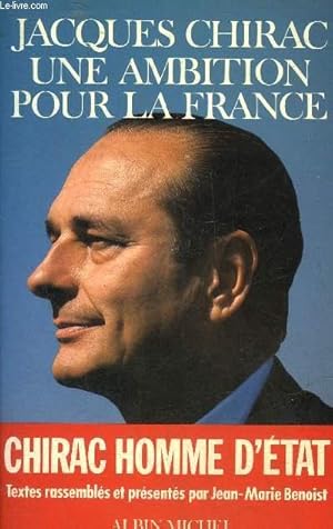 Bild des Verkufers fr UNE AMBITION POUR LA FRANCE . zum Verkauf von Le-Livre