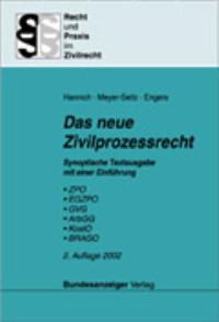 Seller image for Das neue Zivilprozessrecht for sale by getbooks GmbH