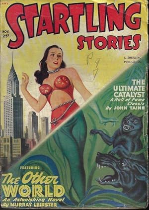 Image du vendeur pour STARTLING Stories: November, Nov. 1949 mis en vente par Books from the Crypt