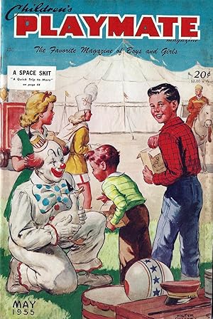 Imagen del vendedor de Children's Playmate Magazine, May 1955, Vol. 26, No. 12 a la venta por E. M. Maurice Books, ABAA