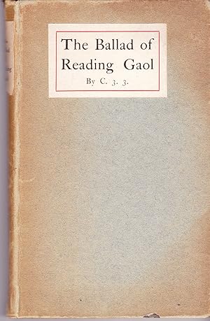 Image du vendeur pour The Ballad of Reading Gaol mis en vente par Quercus Rare Books