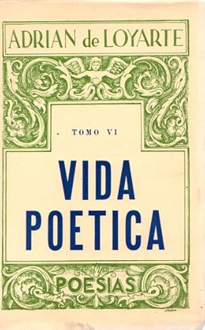 Immagine del venditore per Vida poetica. Tomo VI . venduto da Librera Astarloa