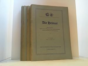 Image du vendeur pour Die Heimat. 64. Jahrgang 1957 in 12 Heften komplett. Monatsschrift des Vereins zur Pflege der Natur- und Landeskunde in Schleswig-Holstein und Hamburg. mis en vente par Antiquariat Uwe Berg