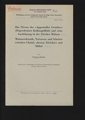 Das Niveau des «Appenzeller Granites» (Degersheimer Kalknagelfluh) und seine Ausdehnung in der Zü...