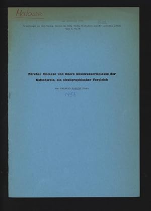 Bild des Verkufers fr Zrcher Molasse und Obere Ssswassermolasse der Ostschweiz, ein stratigraphischer Vergleich. Mitteilungen aus dem Geolog. Institut der Eidg. Techn. Hochschule und der Universitt Zrich, Serie C, No. 66. zum Verkauf von Antiquariat Bookfarm