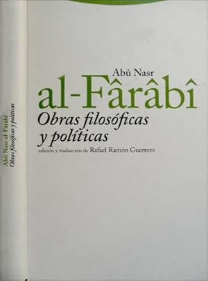 Imagen del vendedor de Obras filosficas y polticas. Edicin y traduccin de Rafael Ramn Guerrero. a la venta por Hesperia Libros