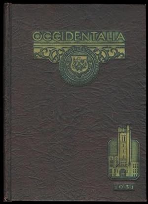 Immagine del venditore per THE OCCIDENTALIA 1931. venduto da Capricorn Books