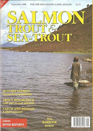 Image du vendeur pour SALMON, TROUT & SEA-TROUT. September 1994. mis en vente par Coch-y-Bonddu Books Ltd