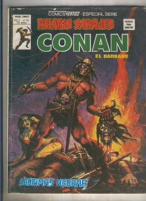 Bild des Verkufers fr Relatos Salvajes numero 75: Conan (numerado 1 en trasera) zum Verkauf von El Boletin