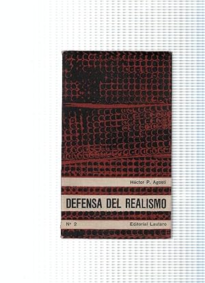 Imagen del vendedor de Defensa del realismo a la venta por El Boletin