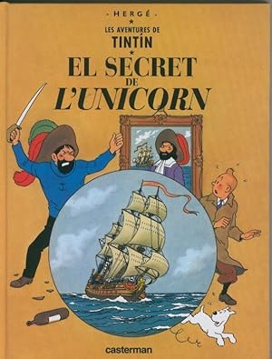 Bild des Verkufers fr Tintin edicion del centenario volumen 11: El secret de L,unicorn zum Verkauf von El Boletin