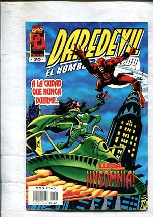 Imagen del vendedor de Daredevil volumen 2 numero 20 (lototipo cubierta es DD): Insomnia a la venta por El Boletin