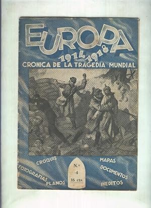 Seller image for Europa 1914-1918 cronica de la tragedia mundial: fasciculo numero 4 for sale by El Boletin