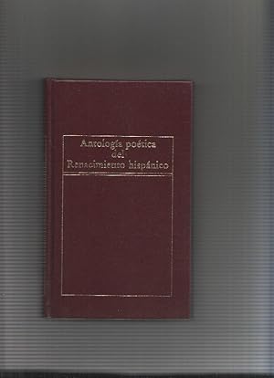 Seller image for Antologia poetica del Renacimiento hispanico for sale by El Boletin