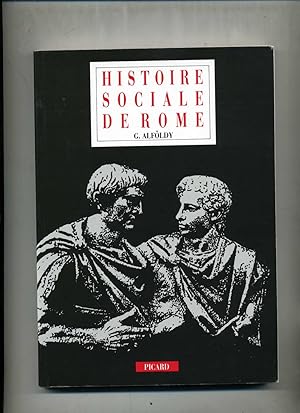 Bild des Verkufers fr HISTOIRE SOCIALE DE ROME zum Verkauf von Librairie CLERC