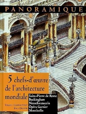 Bild des Verkufers fr PANORAMIQUES : 5 CHEFS D'OEUVRE DE L'ARCHITECTURE MONDIALE zum Verkauf von Le-Livre