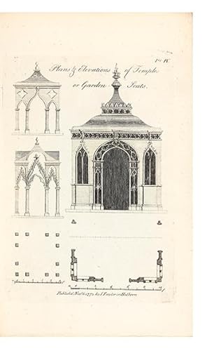 The Carpenter's Treasure; a Collection of Designs for Temples, with their Plans, Gates, Doors, Ra...