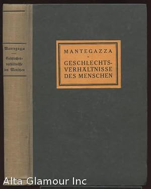 Seller image for DIE GESCHLECHTSVERHAL DES MENSCHEN for sale by Alta-Glamour Inc.