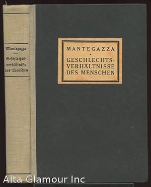 Seller image for DIE GESCHLECHTSVERHAL DES MENSCHEN for sale by Alta-Glamour Inc.