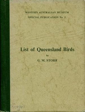 List of Queensland Birds