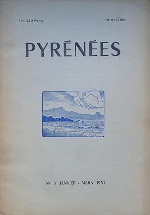 Pyrénées: n° 5 Janvier-Mars 1951 (Bulletin Pyrénéen n° 248)