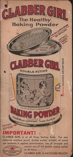 Clabber Girl Baking Powder.