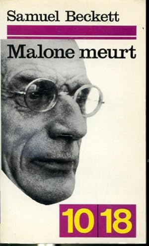Seller image for Malone meurt - #508 Collection 10/18 for sale by Librairie Le Nord