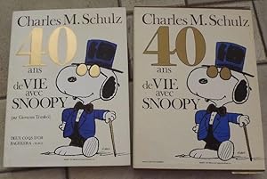 Image du vendeur pour Charles M. Schulz. 40 ans de vie avec Snoopy. mis en vente par la petite boutique de bea