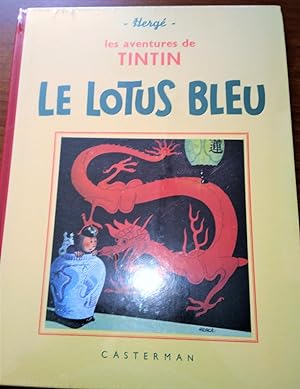 The Adventures of Tintin Foreign Language Book: French Facsimile printed in France - The Blue Lot...