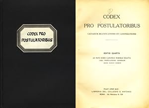 Codex pro postulatoribus - Causarum Beatificationis et Canonizationis (Editio Quarta).