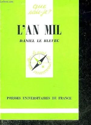 Seller image for L'AN MIL - COLLECTION QUE SAIS JE ? N1644. for sale by Le-Livre