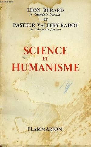 Seller image for SCIENCE ET HUMANISME for sale by Le-Livre