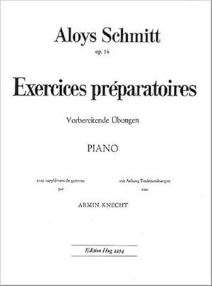 Bild des Verkufers fr Exercices prparatoires op.16pour piano zum Verkauf von AHA-BUCH GmbH