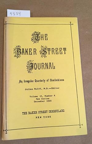 Immagine del venditore per The Baker Street Journal - 1965 no. 4 (single issue) venduto da Carydale Books