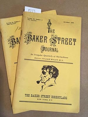 Bild des Verkufers fr The Baker Street Journal - 1968 nos. 3,4 (two issues) zum Verkauf von Carydale Books