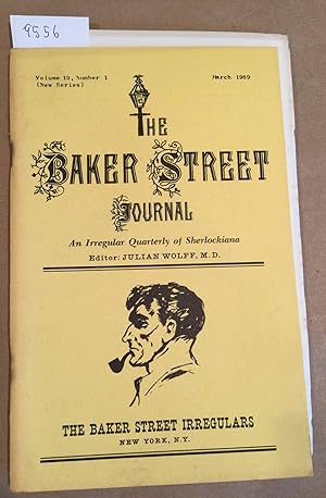 Bild des Verkufers fr The Baker Street Journal - 1969 no. 1 (single issue with 1968 subject index) zum Verkauf von Carydale Books