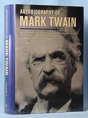 Seller image for Autobiography of Mark Twain, Volume 3 (Vol 3, First Printing) for sale by McInBooks, IOBA