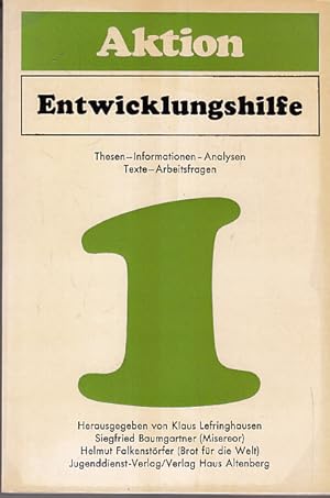 Seller image for Aktion Entwicklungshilfe for sale by AMAHOFF- Bookstores