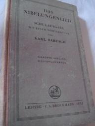 Imagen del vendedor de Das Nibelungenlied Schulausgabe mit einem Wrterbuch a la venta por Alte Bcherwelt