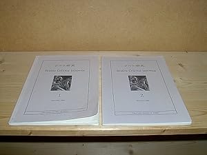 Studia Celtica Japonica. Issues: 1(1988) and 2(1989).