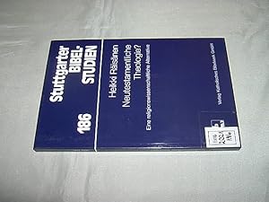 Bild des Verkufers fr Neutestamentliche Theologie? Eine religionswissenschaftliche Alternative. (= Stuttgarter Bibelstudien 186). zum Verkauf von Antiquariat Andree Schulte